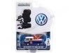 Cochesdemetal.es 1969 Volkswagen VW Type 2 Double Cab Pickup "Club Vee-Dub series 15" 1:64 Greenlight 36060B