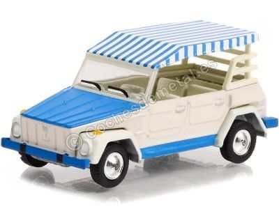 Cochesdemetal.es 1974 Volkswagen VW Type 181 Thing Acapulco Thing "Club Vee-Dub series 15" 1:64 Greenlight 36060D