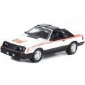 Cochesdemetal.es 1981 Ford Mustang Cobra "GL Muscle Series 27" Blanco/Negro 1:64 Greenlight 13320D