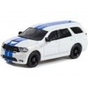 Cochesdemetal.es 2019 Dodge Durango SRT "GL Muscle Series 27" Blanco/Azul 1:64 Greenlight 13320E