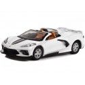 Cochesdemetal.es 2020 Chevrolet Corvette C8 Stingray Convertible "Barrett Jackson Series 10" 1:64 Greenlight 37260F