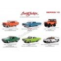 Cochesdemetal.es Lote de 6 Modelos "Barrett Jackson Series 10" 1:64 Greenlight 37260