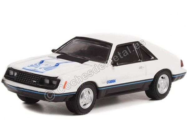 Cochesdemetal.es 1979 Ford Mustang Cobra "Hot Hatches Series 2" 1:64 Greenlight 63020C