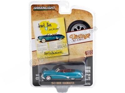 Cochesdemetal.es 1949 Buick Roadmaster "Vintage Ad Cars Series 8" 1:64 Greenlight 39110A 2