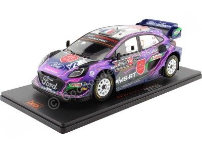 Cochesdemetal.es 2022 Ford Puma Rally1 Nº7 Loubet/Landais Rally Acrópolis 1:18 IXO Models 18RMC138.22