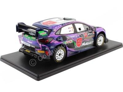 Cochesdemetal.es 2022 Ford Puma Rally1 Nº7 Loubet/Landais Rally Acrópolis 1:18 IXO Models 18RMC138.22 2