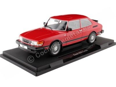 Cochesdemetal.es 1981 Saab 900 Turbo Rojo 1:18 MC Group 18340