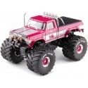 Cochesdemetal.es 1974 Ford F-250 Monster Truck "King Kong" Rojo/Gris 1:43 Greenlight 88032