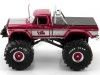 Cochesdemetal.es 1974 Ford F-250 Monster Truck "King Kong" Rojo/Gris 1:43 Greenlight 88032