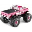 Cochesdemetal.es 1974 Ford F-250 Monster Truck "King Kong" Rojo/Gris 1:43 Greenlight 88032