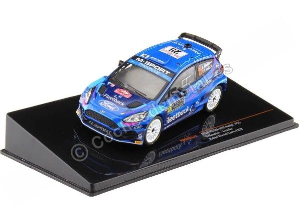 Cochesdemetal.es 2023 Ford Fiesta MK II Rally2 Nº25 Munster/Louka Rally Monte Carlo 1:43 IXO Models RAM886.22