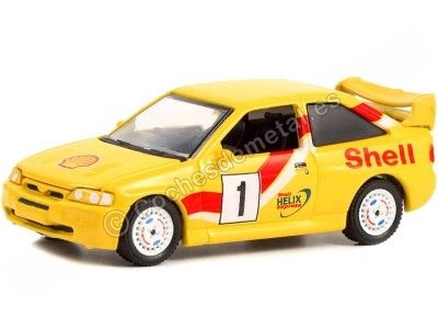Cochesdemetal.es 1996 Ford Escort RS Cosworth Nº1 Shell Helix "Shell Oil Series 1" 1:64 Greenlight 41125C