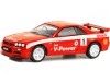 Cochesdemetal.es 2001 Nissan Skyline GT-R (R34) Nº1 Shell Racing "Shell Oil Series 1" 1:64 Greenlight 41125D