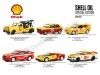Cochesdemetal.es Lote de 6 Modelos "Shell Oil Special Edition Series 1" 1:64 Greenlight 41125