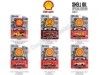 Cochesdemetal.es Lote de 6 Modelos "Shell Oil Special Edition Series 1" 1:64 Greenlight 41125