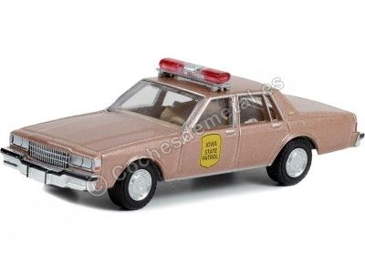 Cochesdemetal.es 1987 Chevrolet Caprice 9C1 Indiana State "Hot Pursuit Series 43" 1:64 Greenlight 43010B