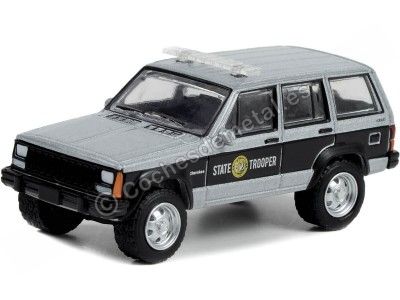 Cochesdemetal.es 1995 Jeep Cherokee North Carolina Highway Patrol "Hot Pursuit Series 43" 1:64 Greenlight 43010D