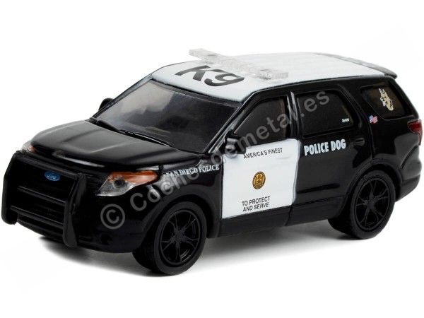 Cochesdemetal.es 2015 Ford Police Interceptor Utility Police K9 Unit "Hot Pursuit Series 43" 1:64 Greenlight 43010E