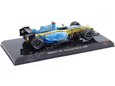 Cochesdemetal.es 2005 Renault F1 Team R25 Nº5 Fernando Alonso Campeón del Mundo 1:24 Editorial Salvat MAGF1R25 2