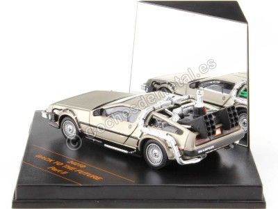 Cochesdemetal.es 1989 DeLorean DMC 12 "Regreso al Futuro II" 1:43 Vitesse 24010 2