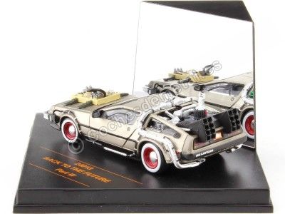 Cochesdemetal.es 1990 Delorean DMC 12 "Regresso vers le futur III" 1:43 Viesseses 24013 2