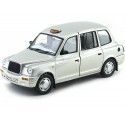 Cochesdemetal.es 1998 Austin TX1 London Taxi Cab Platinum Silver 1:18 Sun Star 1125