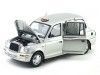 Cochesdemetal.es 1998 Austin TX1 London Taxi Cab Platinum Silver 1:18 Sun Star 1125