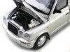 Cochesdemetal.es 1998 Austin TX1 London Taxi Cab Platinum Silver 1:18 Sun Star 1125