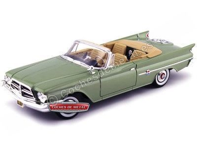1960 Chrysler 300F Open Convertible Verde 1:18 Lucky Diecast 92748 Cochesdemetal.es