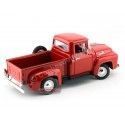 1956 Ford F-100 Pick-Up Rojo Metalizado 1:18 Welly 19831 Cochesdemetal 2 - Coches de Metal 