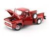 1956 Ford F-100 Pick-Up Rojo Metalizado 1:18 Welly 19831 Cochesdemetal 6 - Coches de Metal 