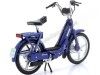Cochesdemetal.es 1985 Wasp cyclomotor Piaggio ciao bleu métallisé 1:10 50cc légendes 10032