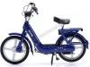 Cochesdemetal.es 1985 Wasp cyclomotor Piaggio ciao bleu métallisé 1:10 50cc légendes 10032