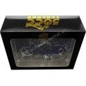 Cochesdemetal.es 1985 Wasp cyclomotor Piaggio ciao bleu métallisé 1:10 50cc légendes 10032