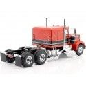 Cochesdemetal.es 1960 Cabeza Tractora Kenworth W900 de 3 Ejes Rojo/Negro 1:18 Road Kings 180122