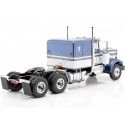 Cochesdemetal.es 1960 Cabeza Tractora Kenworth W900 de 3 Ejes Azul Metalizado/Blanco 1:18 Road Kings 180123