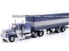 Cochesdemetal.es 1960 Cabeza Tractora Kenworth W900 de 3 Ejes Azul Metalizado/Blanco 1:18 Road Kings 180123