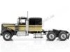 Cochesdemetal.es 1960 Cabeza Tractora Kenworth W900 de 3 Ejes "Los Caraduras" Negro/Dorado 1:18 Road Kings 180121