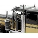 Cochesdemetal.es 1960 Cabeza Tractora Kenworth W900 de 3 Ejes "Los Caraduras" Negro/Dorado 1:18 Road Kings 180121