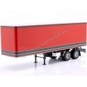 Cochesdemetal.es 1960 Camión Kenworth W900 de 3 Ejes + Semirremolque Rojo/Negro 1:18 Road Kings 122166