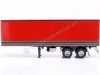 Cochesdemetal.es 1960 Camión Kenworth W900 de 3 Ejes + Semirremolque Rojo/Negro 1:18 Road Kings 122166