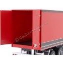 Cochesdemetal.es 1960 Camión Kenworth W900 de 3 Ejes + Semirremolque Rojo/Negro 1:18 Road Kings 122166