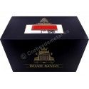 Cochesdemetal.es 1960 Camión Kenworth W900 de 3 Ejes + Semirremolque Rojo/Negro 1:18 Road Kings 122166