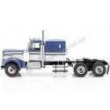Cochesdemetal.es 1960 Camión Kenworth W900 de 3 Ejes + Semirremolque Azul/Blanco/Gris 1:18 Road Kings 123164