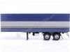 Cochesdemetal.es 1960 Camión Kenworth W900 de 3 Ejes + Semirremolque Azul/Blanco/Gris 1:18 Road Kings 123164