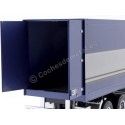 Cochesdemetal.es 1960 Camión Kenworth W900 de 3 Ejes + Semirremolque Azul/Blanco/Gris 1:18 Road Kings 123164