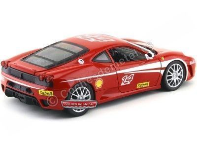 2005 Ferrari F430 Challenge Rojo 1:18 Hot Wheels P4403 Cochesdemetal 1 - Coches de Metal  2
