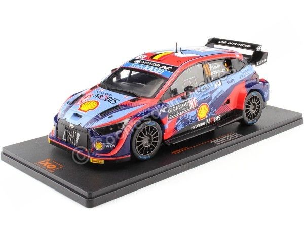 Cochesdemetal.es 2022 Hyundai i20 N Rally1 Nº11 Neuville/Wydaeghe Rally Monte Carlo 1:18 IXO Models 18RMC112.22