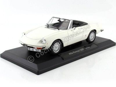 Cochesdemetal.es 1978 Alfa Romeo 2000 Spider Blanco 1:18 Norev 187882