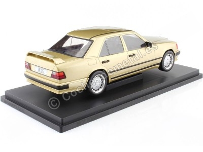 Cochesdemetal.es 1986 Mercedes-Benz W124 Tuning Dorado Metalizado 1:18 MC Group 18342 2